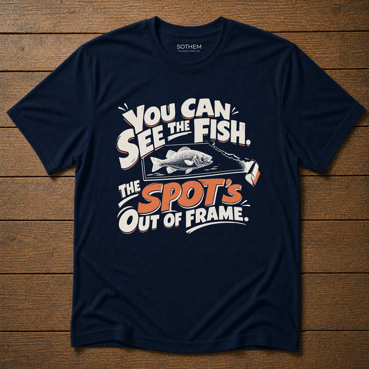 Out of Frame Fishing Tee