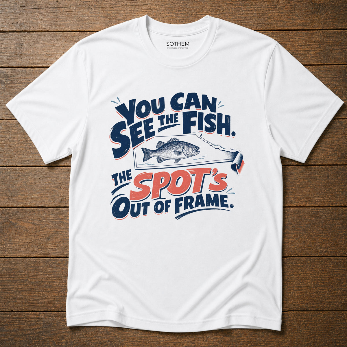 Out of Frame Fishing Tee