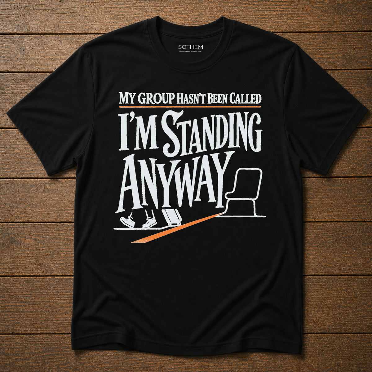 Standing Before My Group Is Called Tee