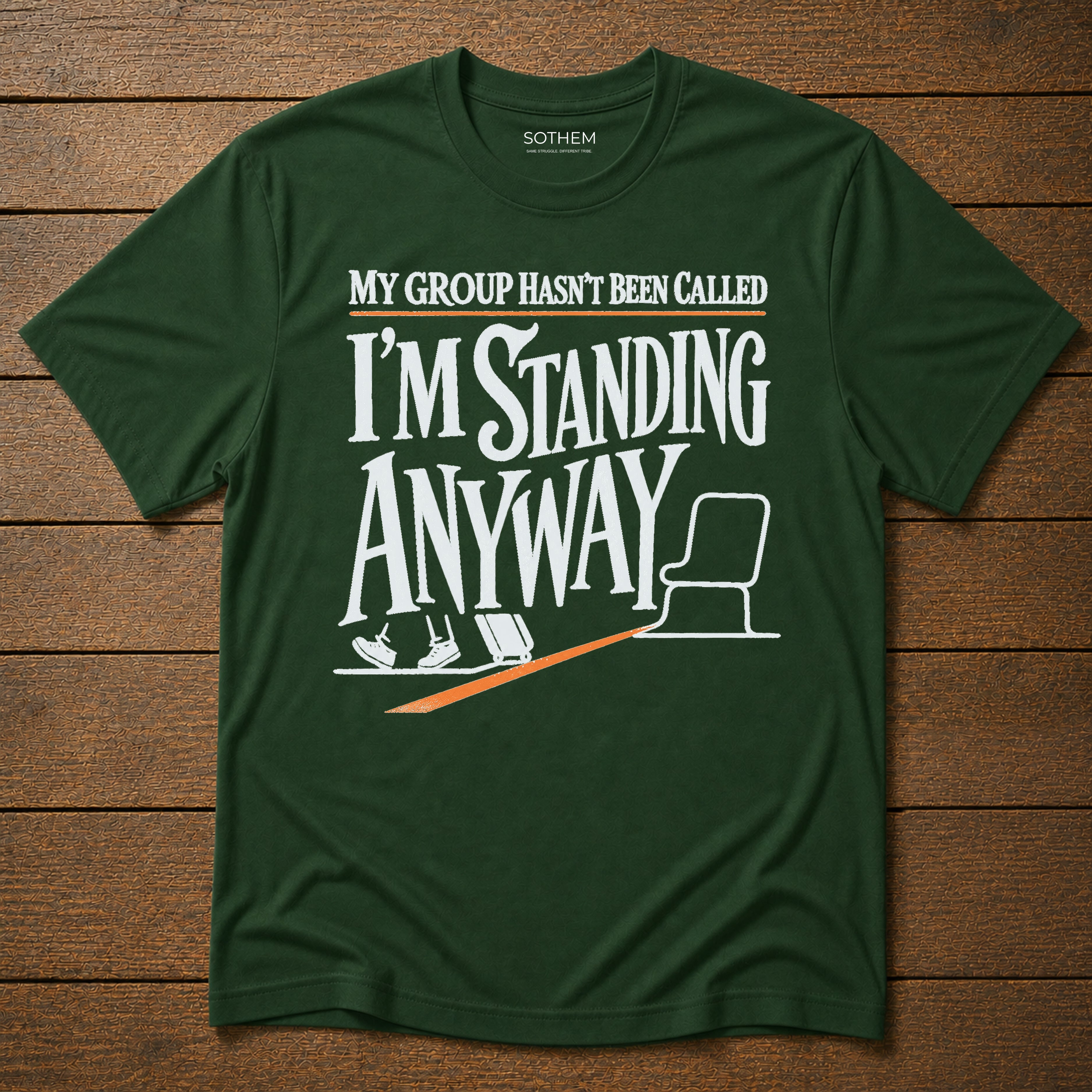 Standing Before My Group Is Called Tee