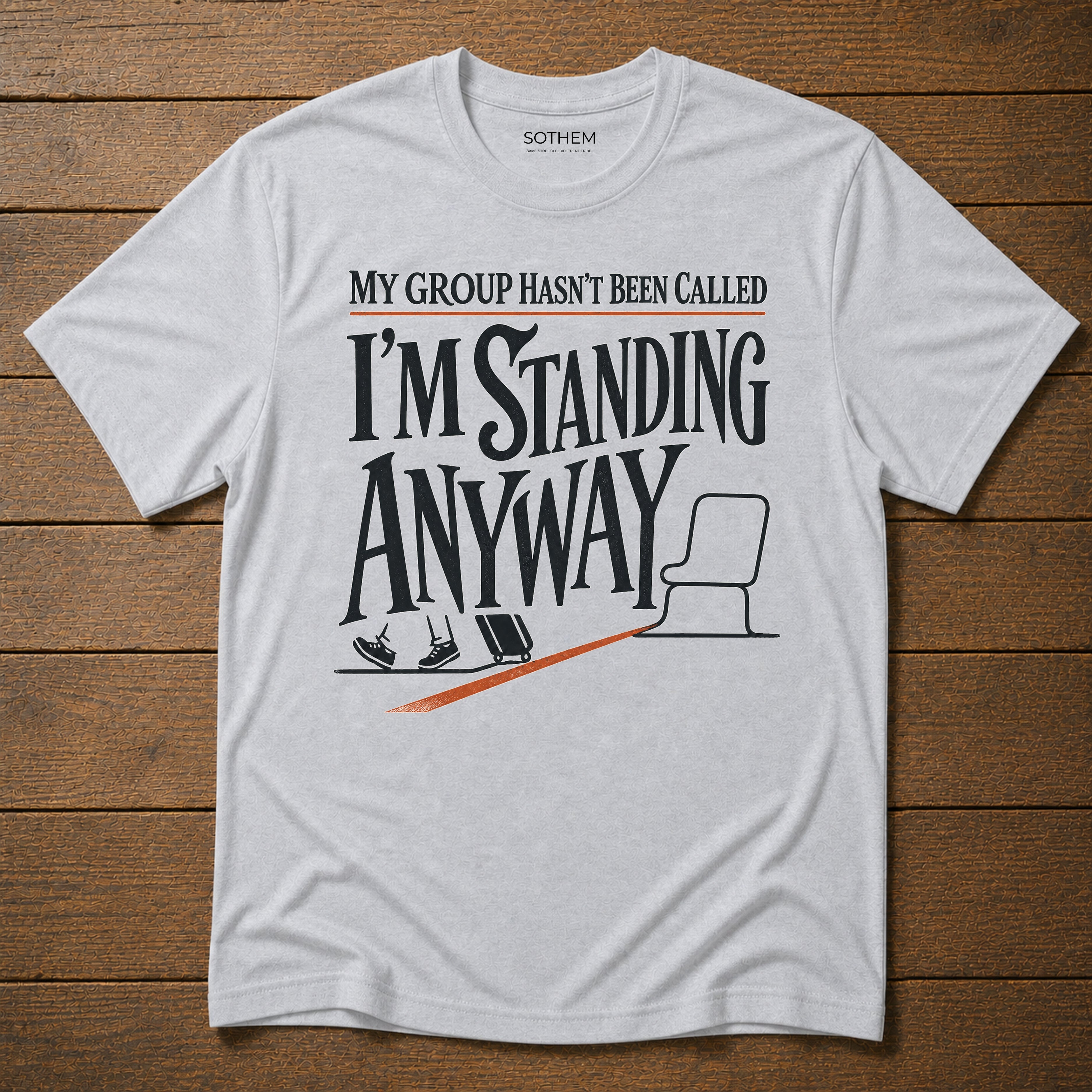 Standing Before My Group Is Called Tee