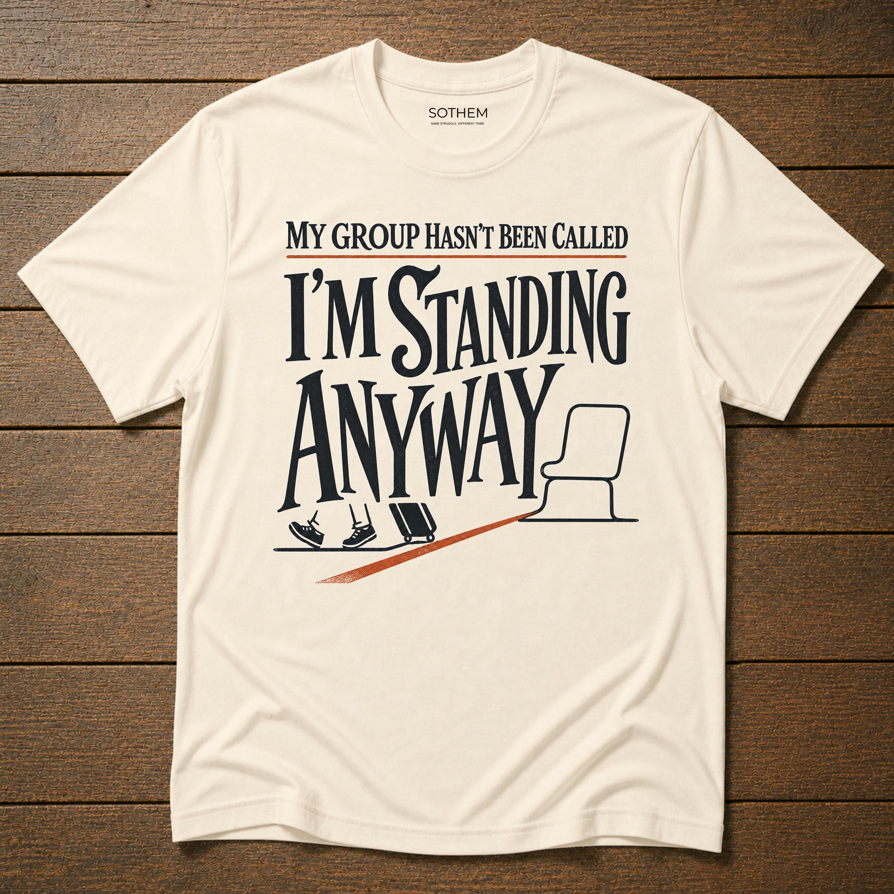 Standing Before My Group Is Called Tee