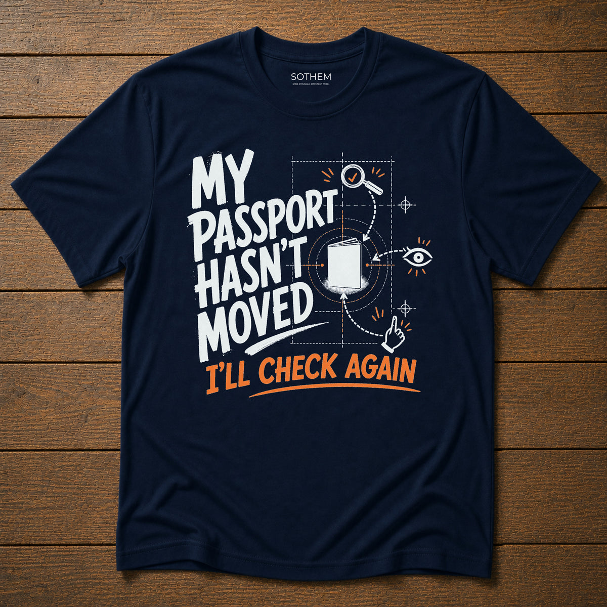 Passport Check Again Tee