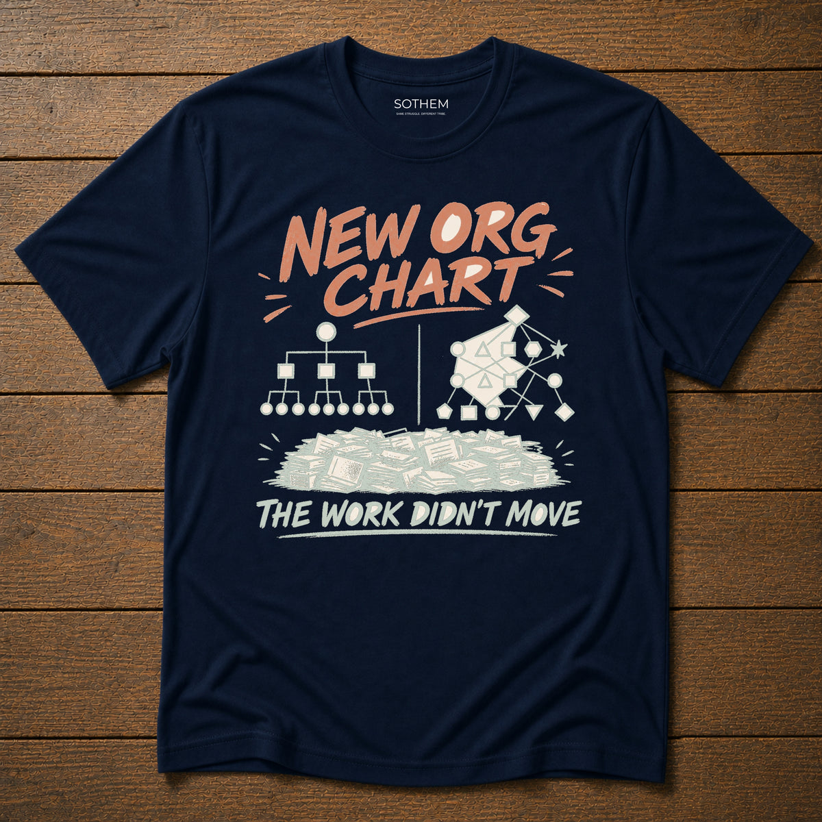 Org Chart Workplace Tee