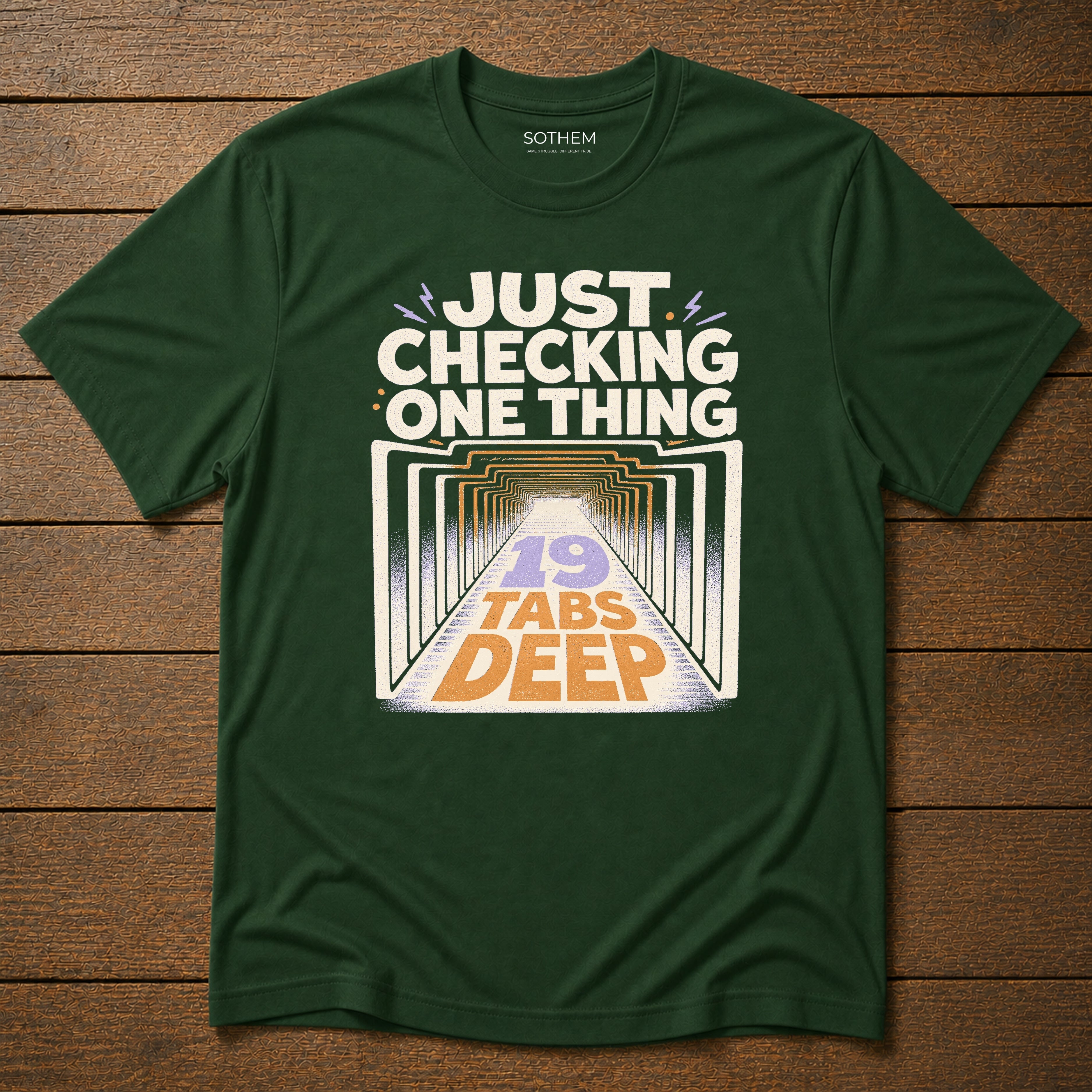 19 Tabs Deep Dating Tee