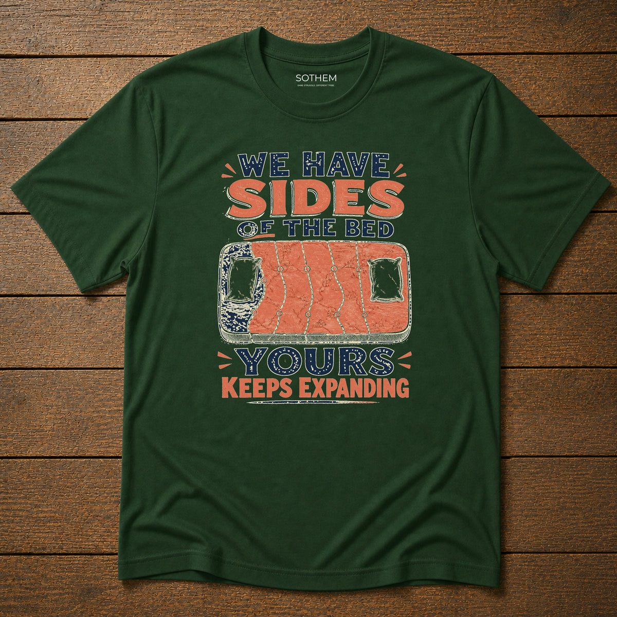 Sides of the Bed Marriage Tee