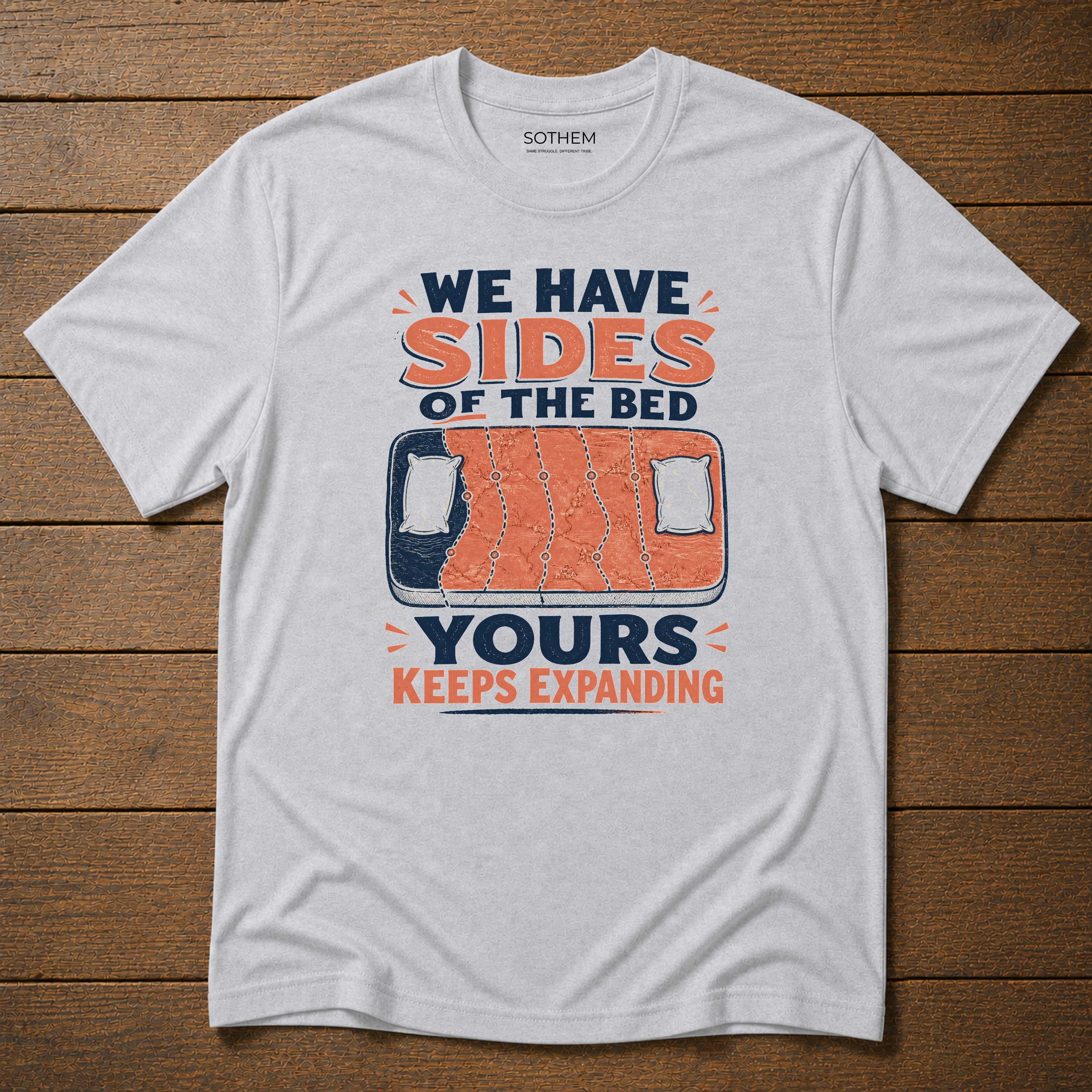 Sides of the Bed Marriage Tee