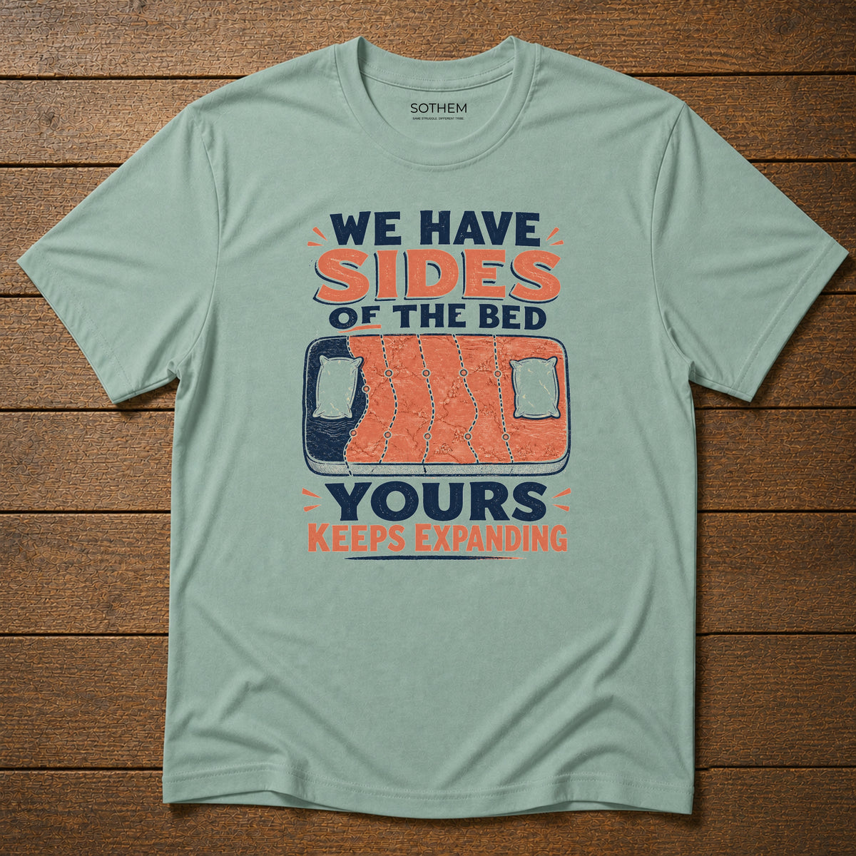 Sides of the Bed Marriage Tee