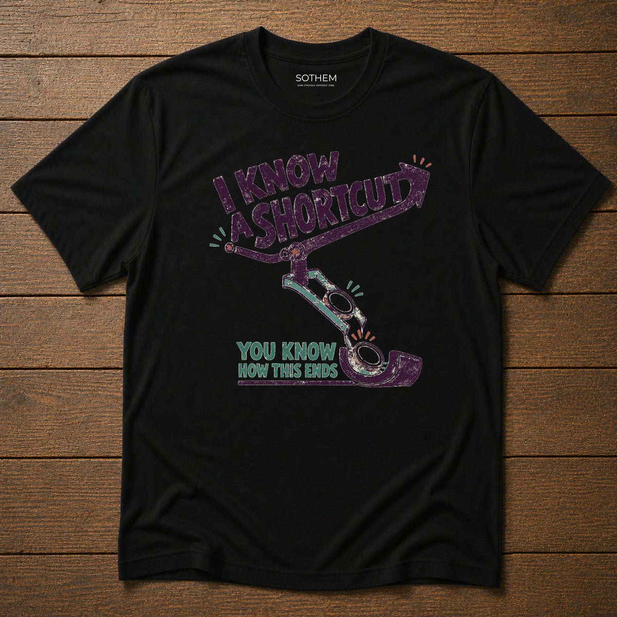 Shortcut History Marriage Drama Tee