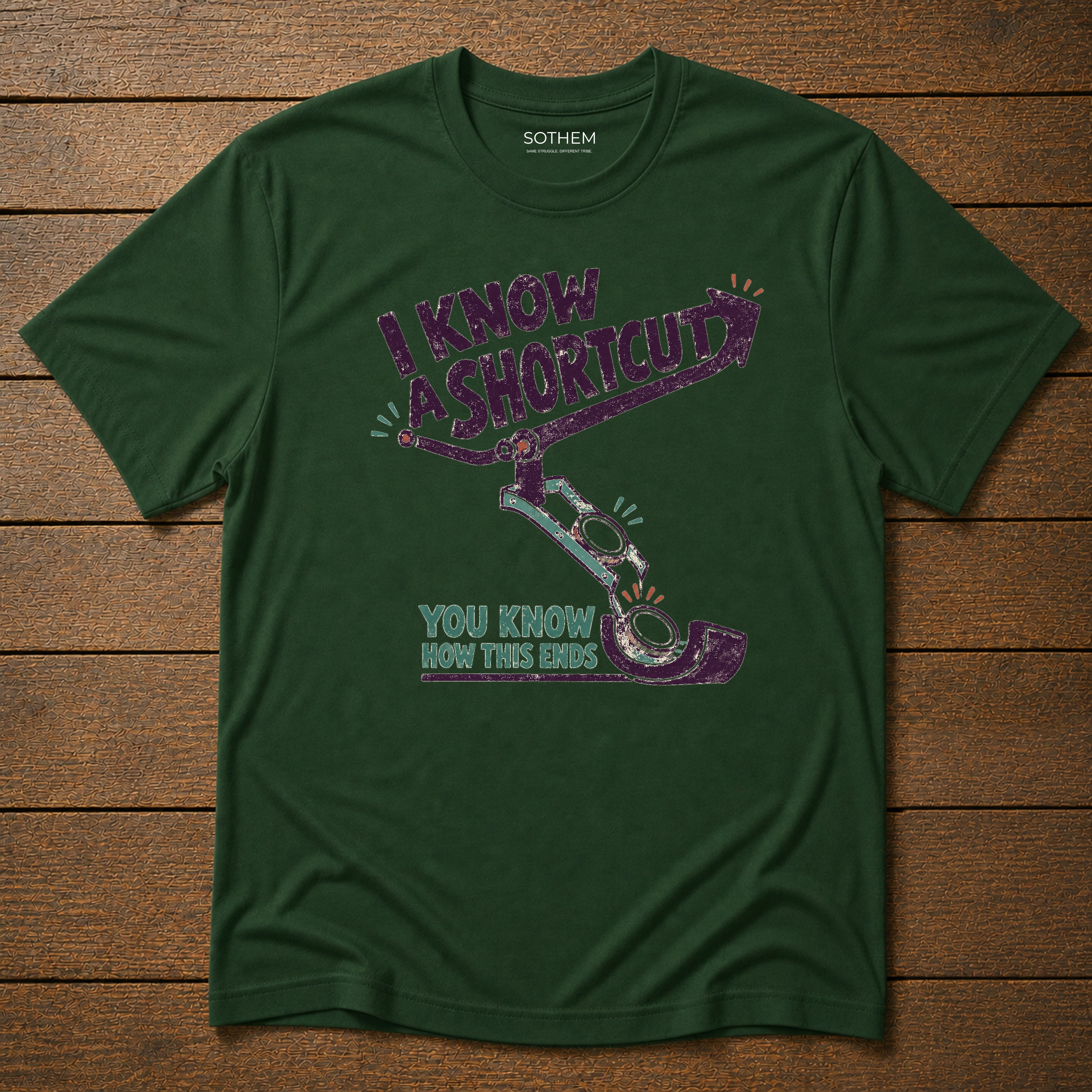 Shortcut History Marriage Drama Tee
