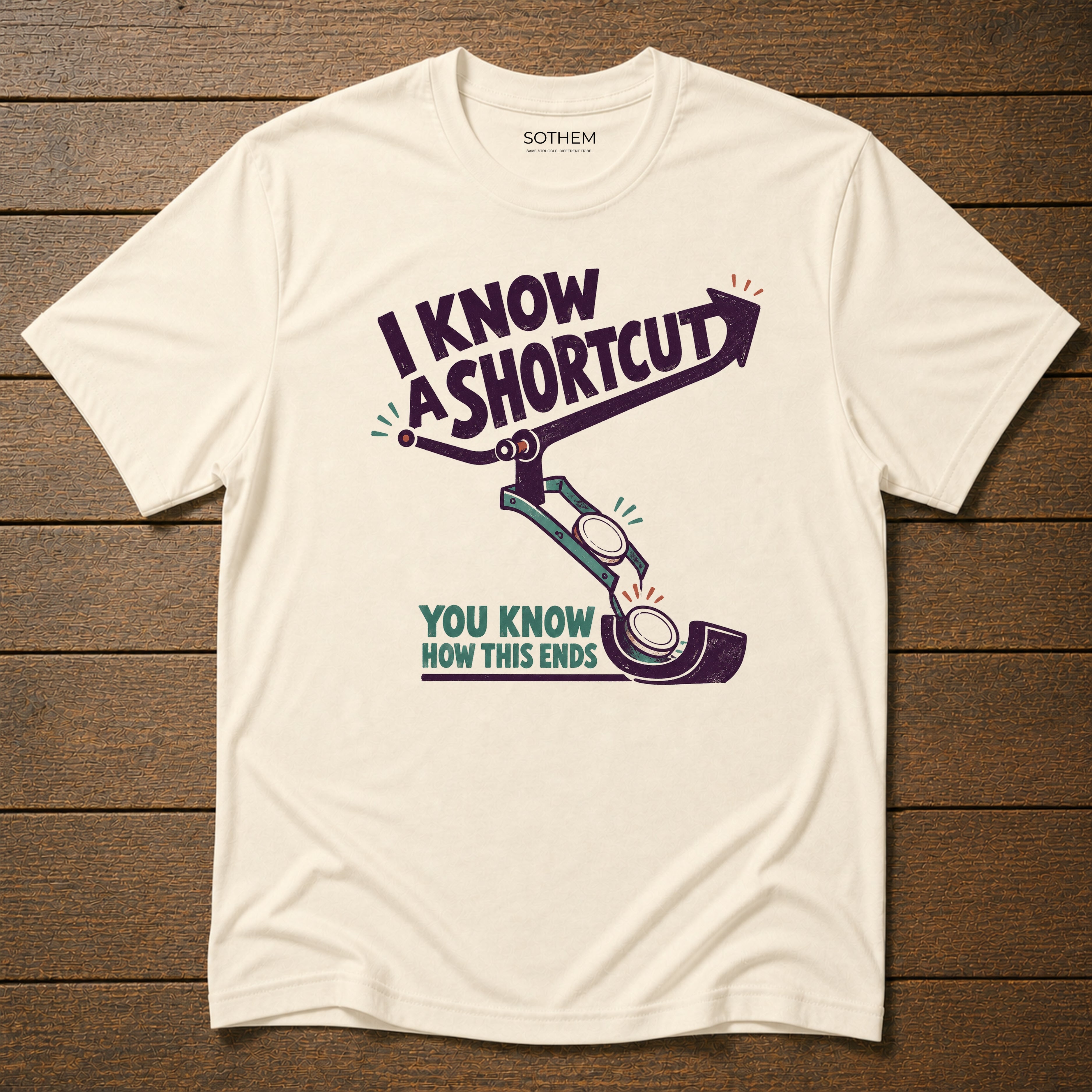 Shortcut History Marriage Drama Tee