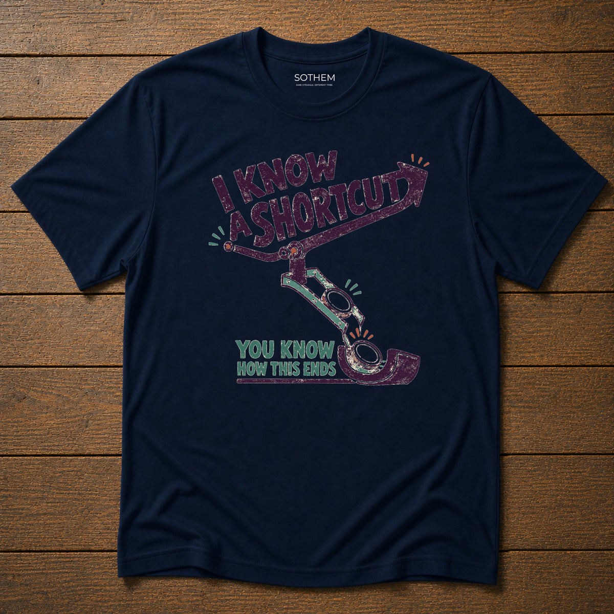 Shortcut History Marriage Drama Tee