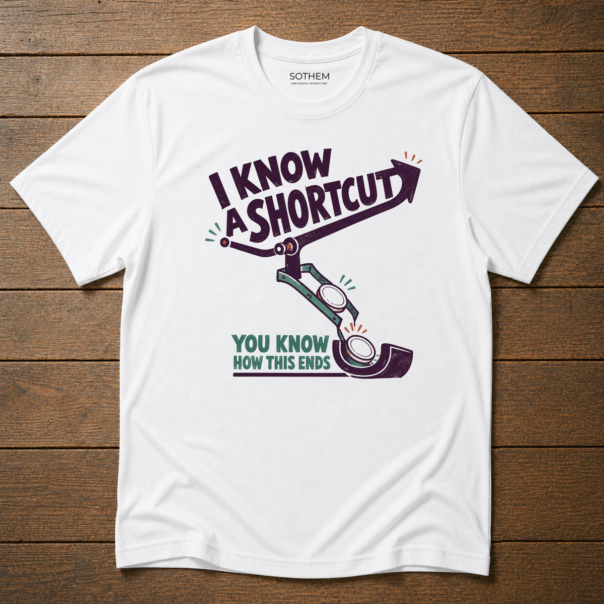 Shortcut History Marriage Drama Tee