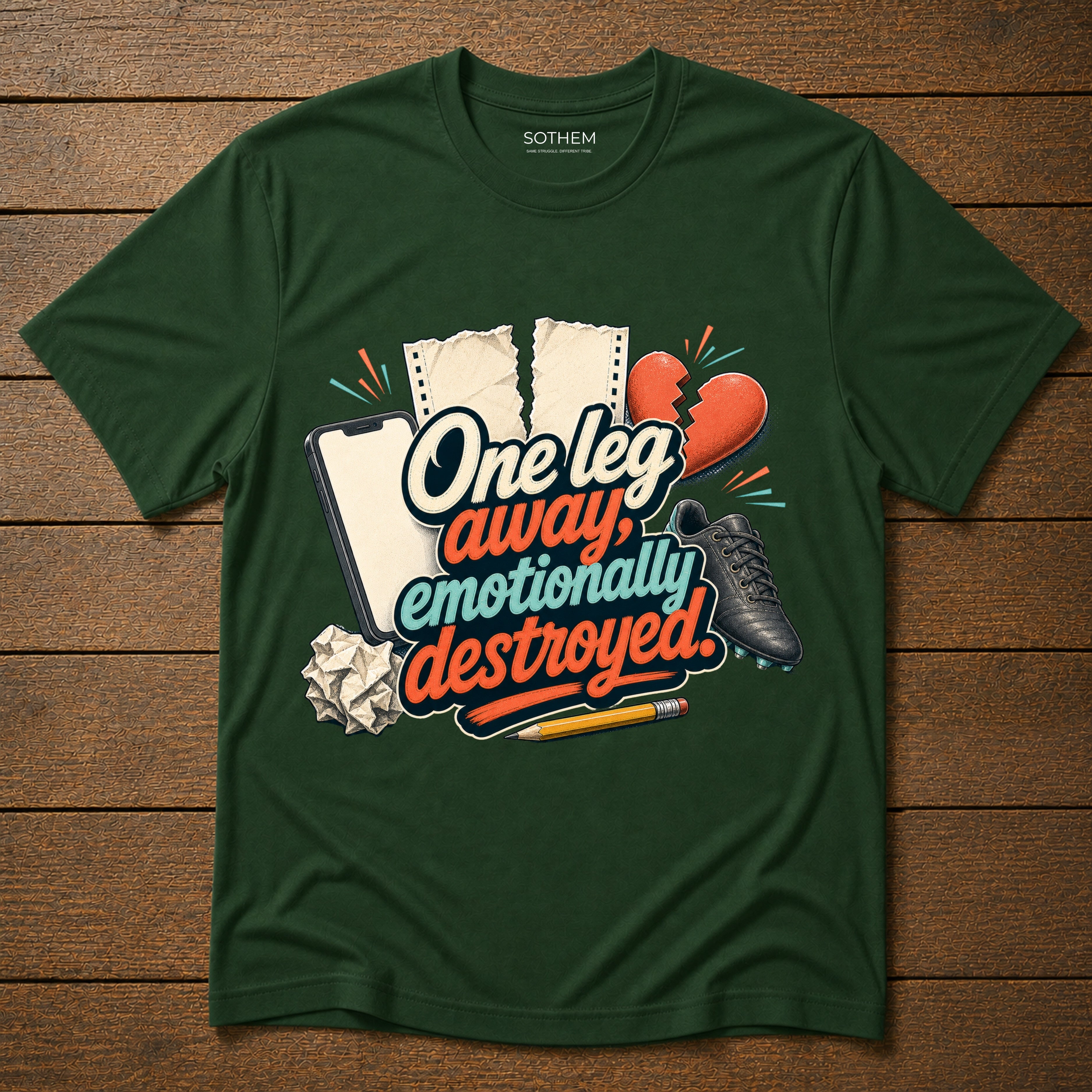 One Leg Away Tee