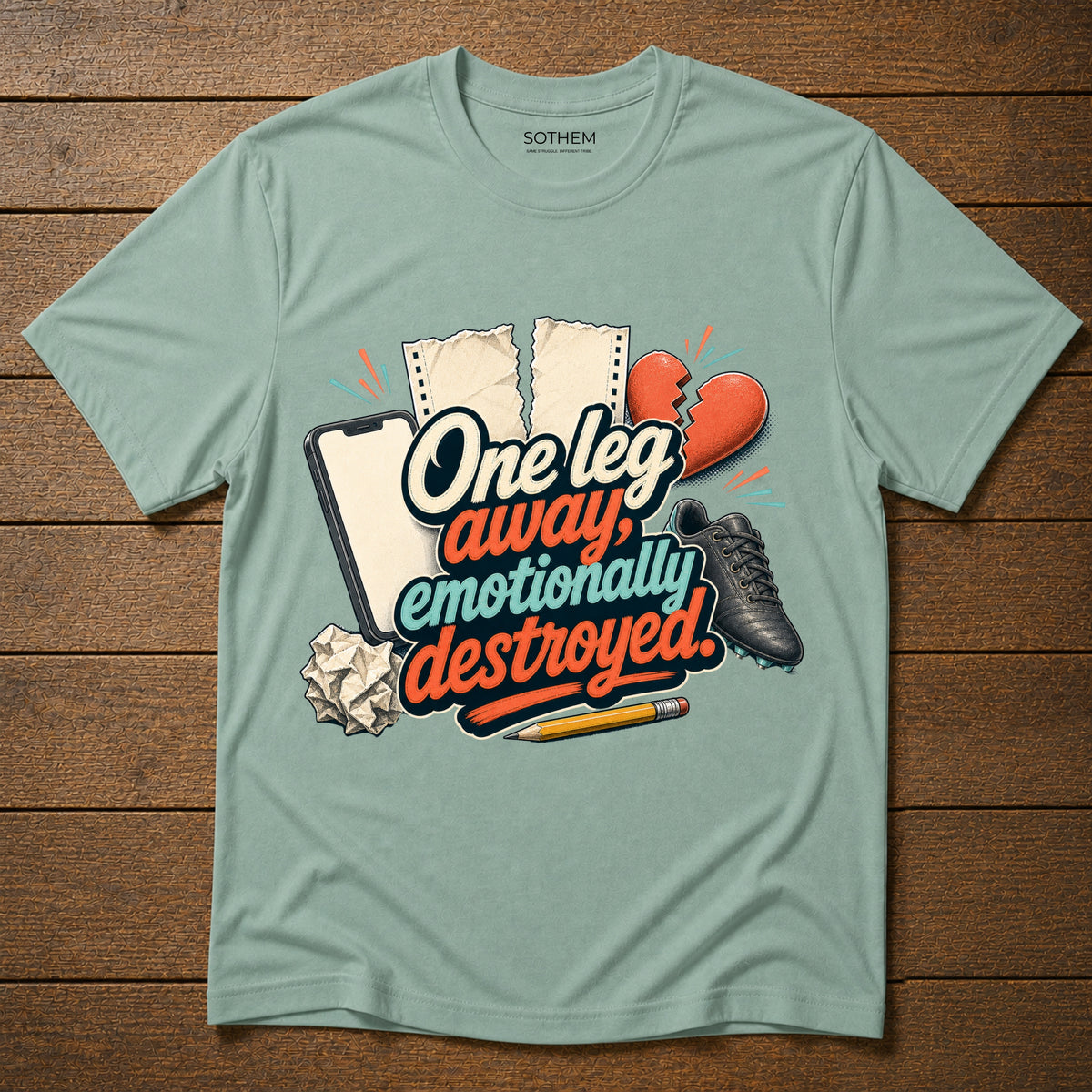 One Leg Away Tee