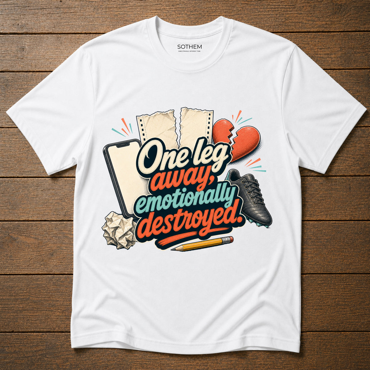 One Leg Away Tee