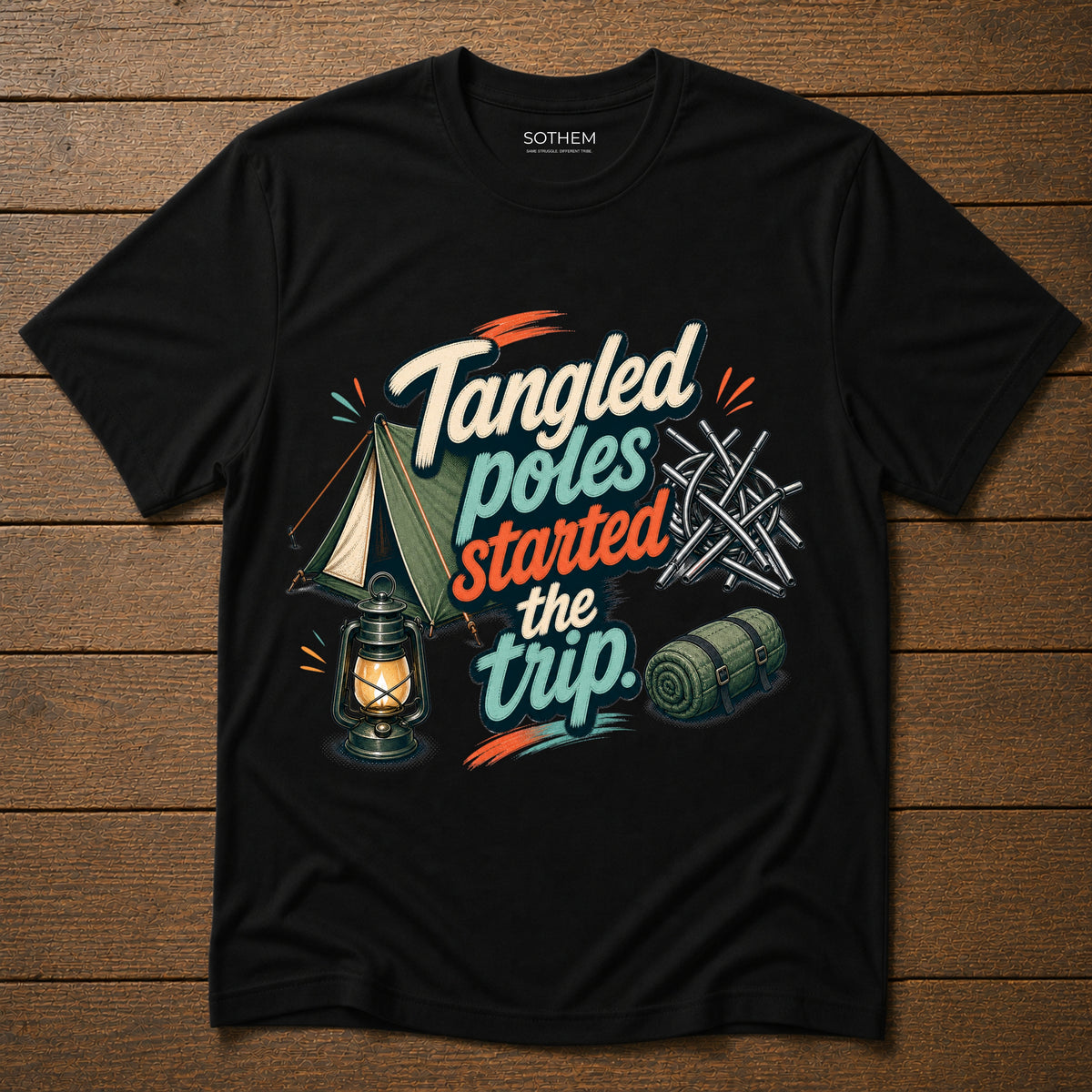 Tangled Poles Tee