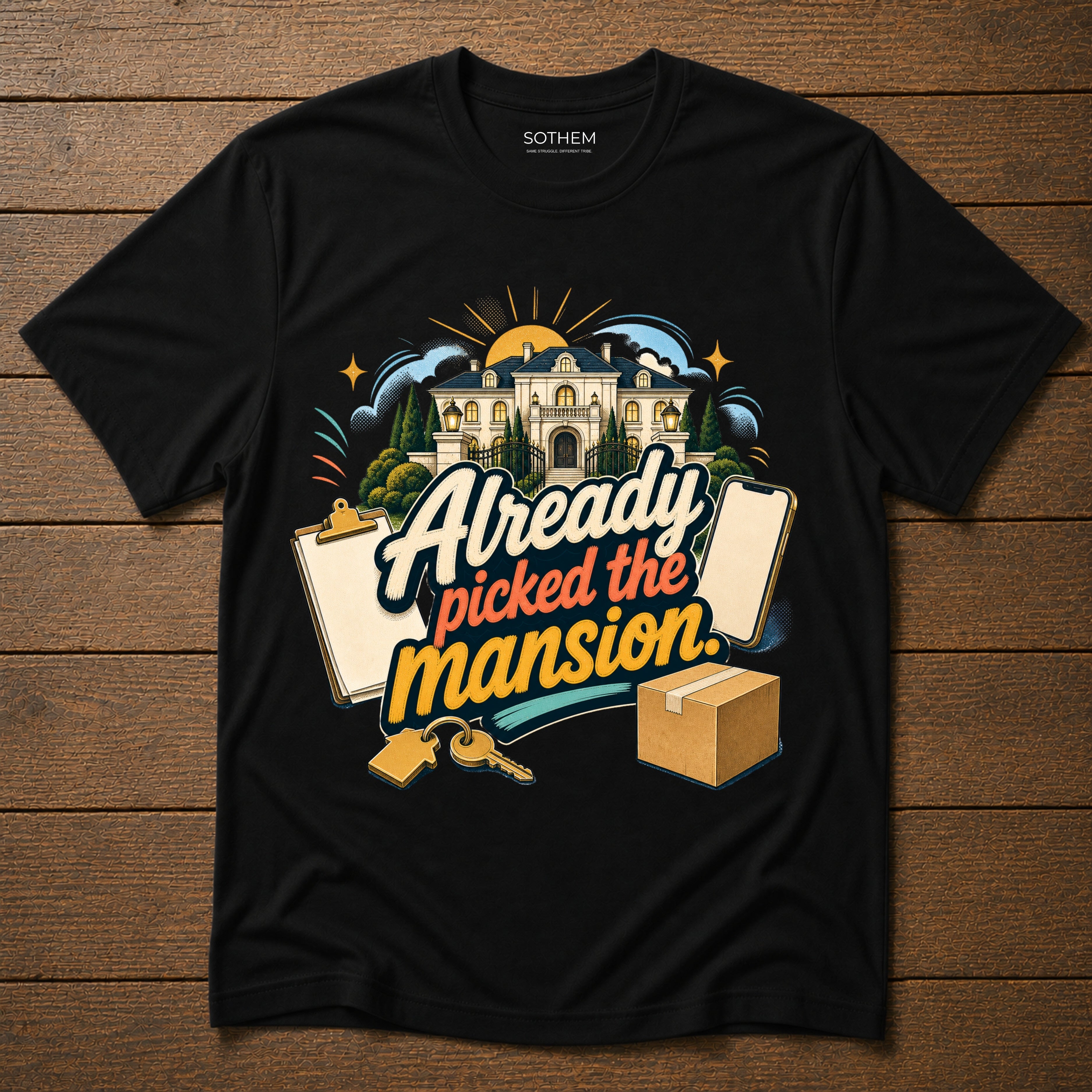 Picked The Mansion Tee