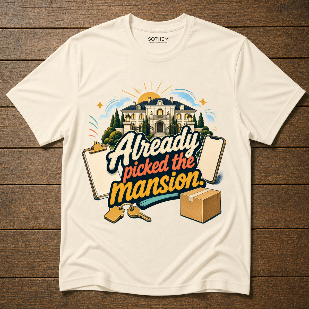 Picked The Mansion Tee