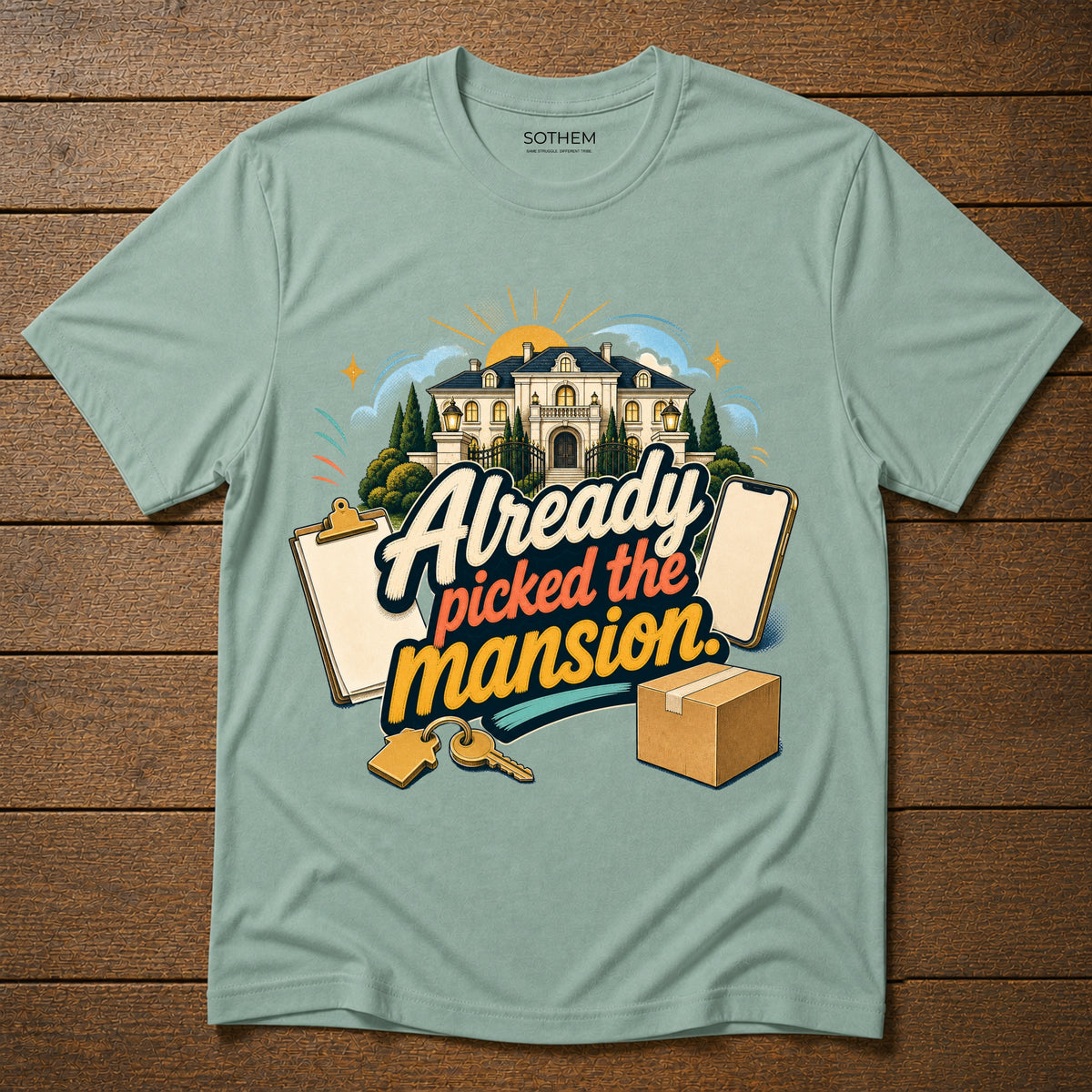 Picked The Mansion Tee