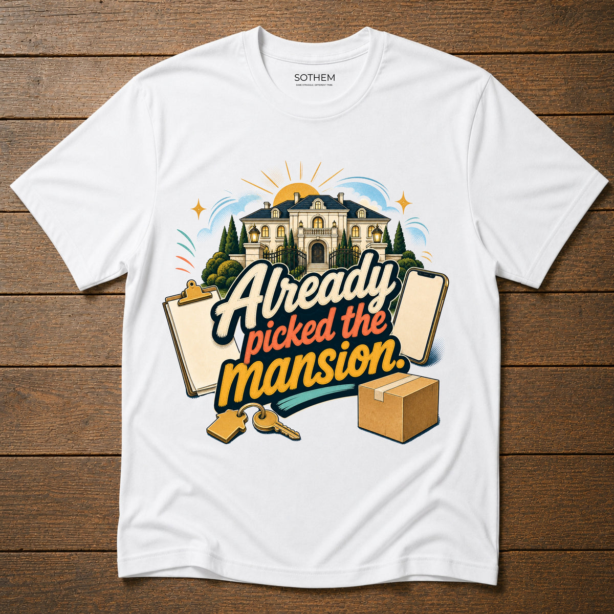 Picked The Mansion Tee