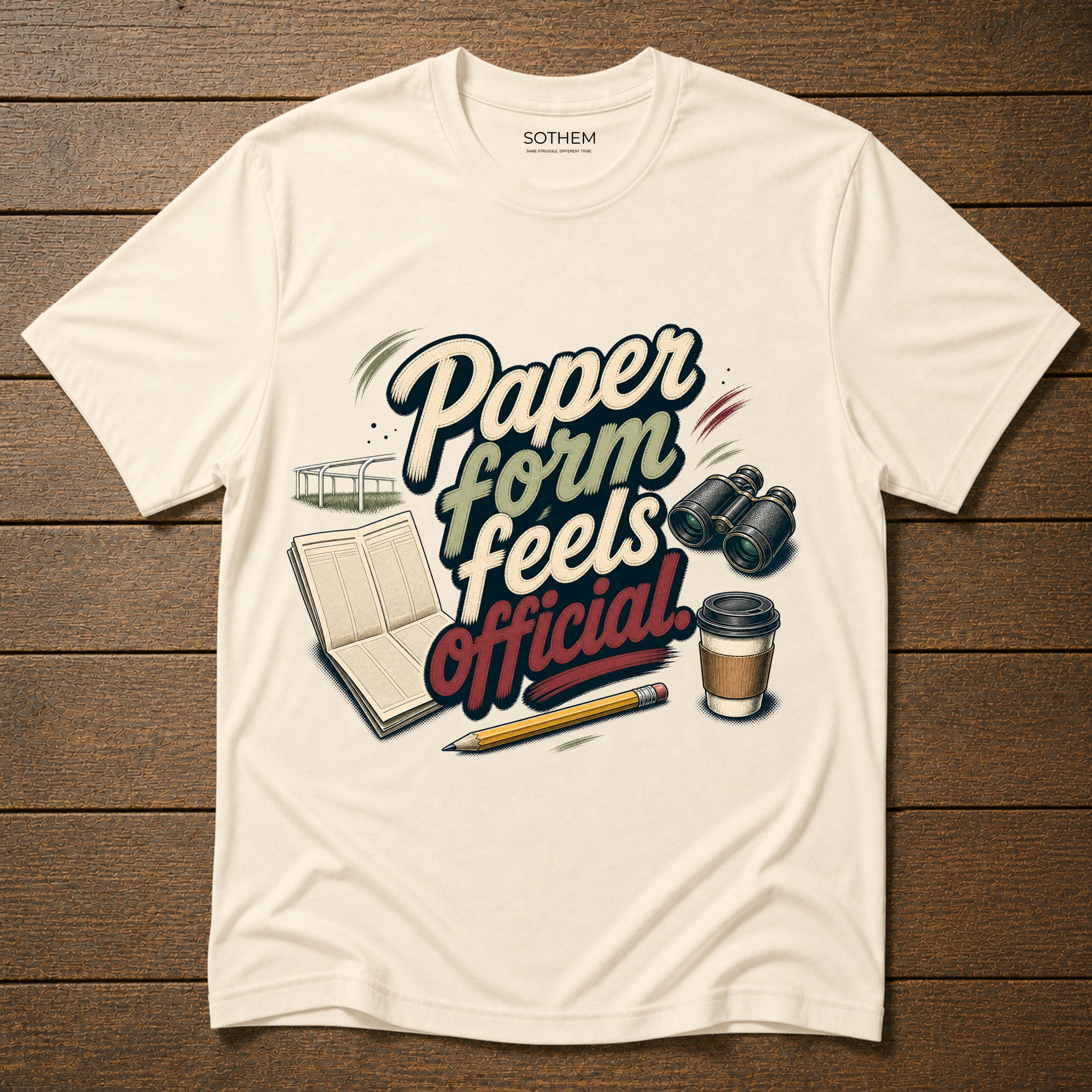 Paper Form Tee