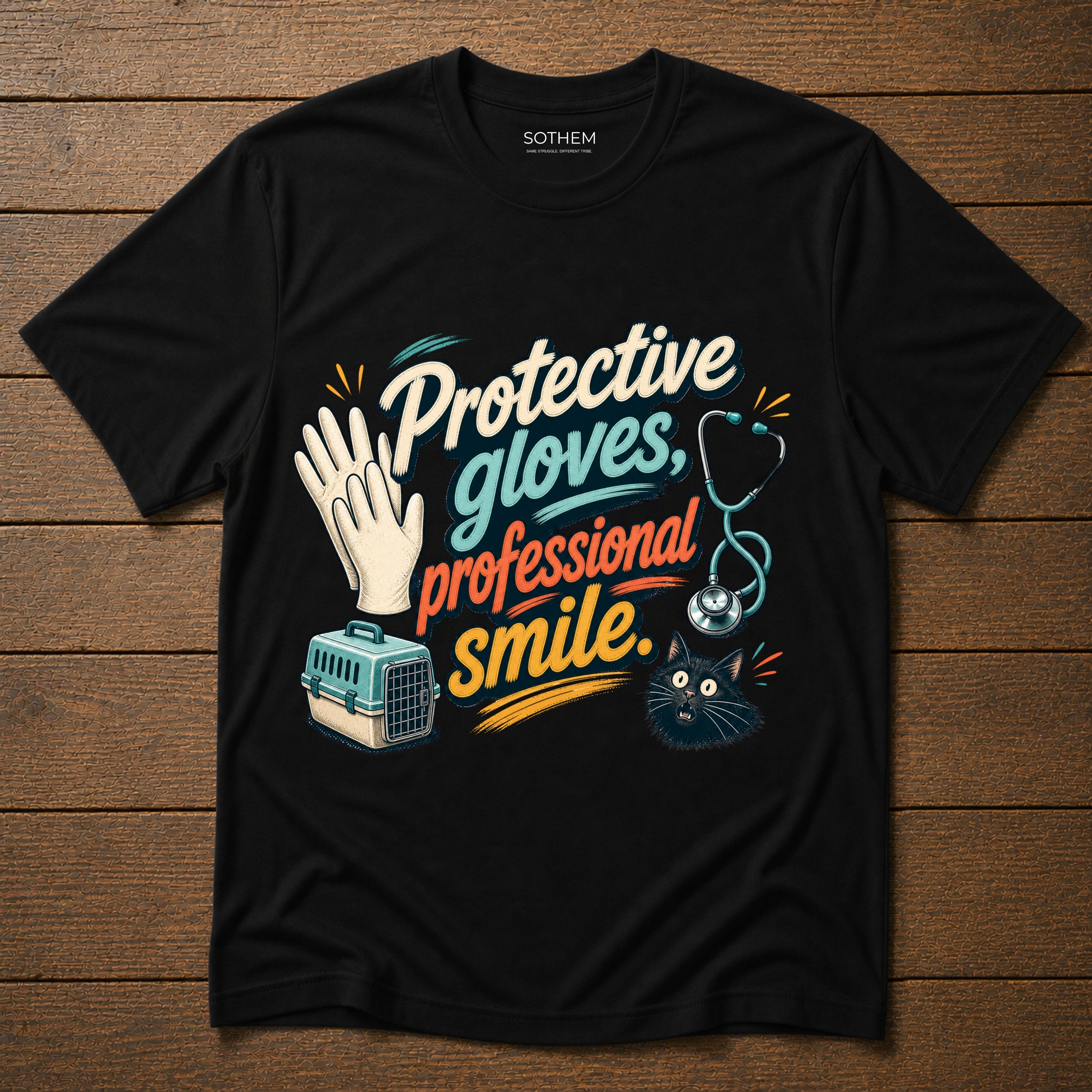 Protective Gloves Tee