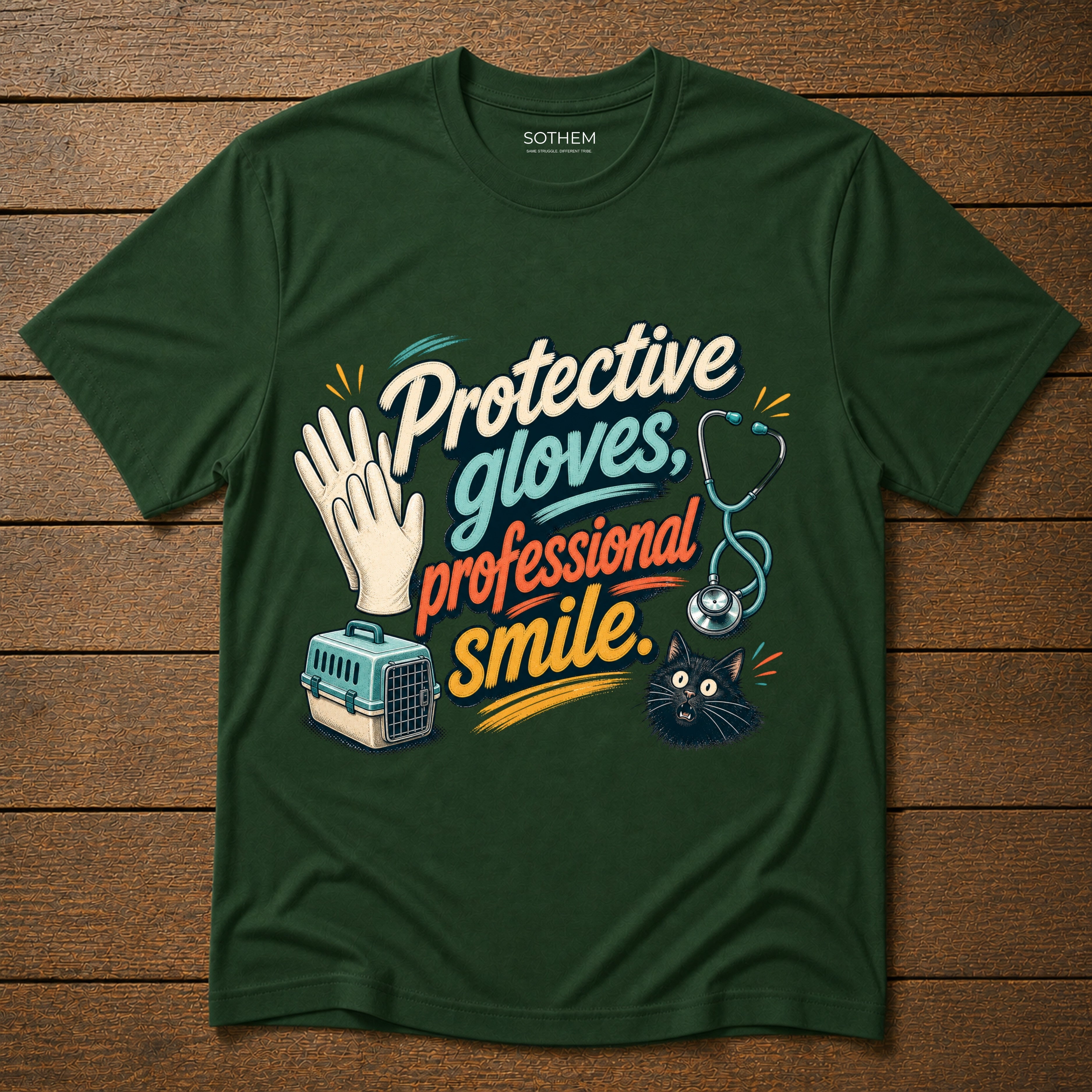 Protective Gloves Tee